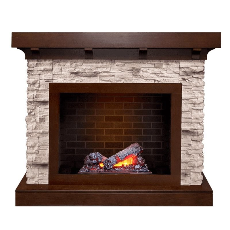 Портал Royal Flame Glasgow под Cassette 400NH/600NH (темный дуб) 1