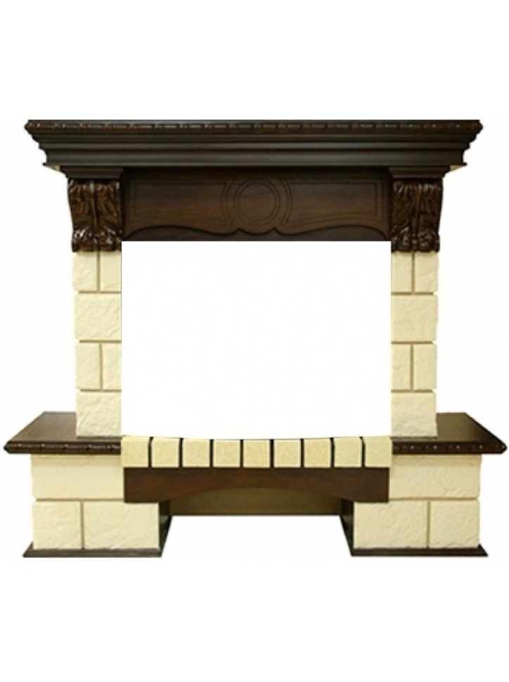 Портал Royal Flame Pierre Luxe decor шампань под Dior 25 (сл.к с пат) 1