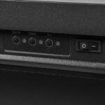 Каминокомплект Firelight: Очаг EFP/P-2520LS N, портал Canto 25 графит 6