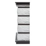 Каминокомплект: Очаг Electrolux EFP/P-2520LS N, портал Excalibur 25 камень белый 4 Каминокомплект: Очаг Electrolux EFP/P-2520LS N, портал Excalibur 25 камень белый 4