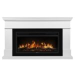 Каминокомплект: Очаг Electrolux EFP/P-3620LS, портал California 42/40/36, белый 2