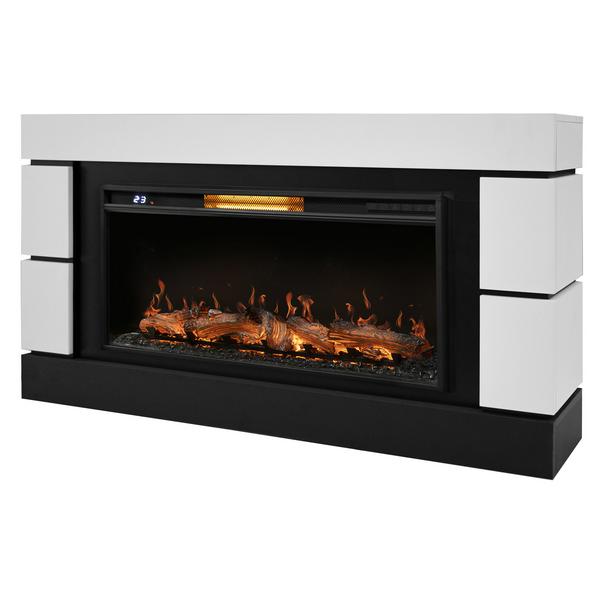 Каминокомплект: Очаг Electrolux EFP/P-3620LS, портал Moderno 42/40/36, белый, р/в 1