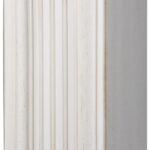 Каминокомплект: Очаг Electrolux EFP/P-3620LS, портал Olympia 42/40/36, сл. кость с зол. патиной 6