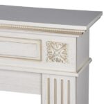 Каминокомплект: Очаг Electrolux EFP/P-3620LS, портал Siena 42/40/36, сл. кость с зол. патиной 4 Каминокомплект: Очаг Electrolux EFP/P-3620LS, портал Siena 42/40/36, сл. кость с зол. патиной 4