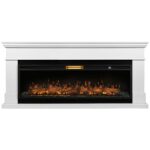 Каминокомплект: Очаг Royal Thermo Aurora RTFP/P-AR60LS, портал California 60 W, белый 2 Каминокомплект: Очаг Royal Thermo Aurora RTFP/P-AR60LS, портал California 60 W, белый 2