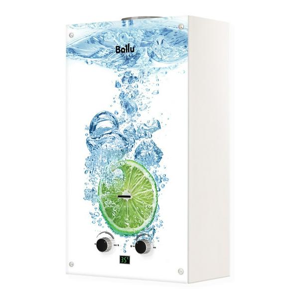 Колонка газовая Ballu GWH 10 Fiery Glass Lime 1