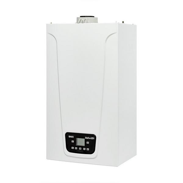 Котел газовый BAXI DUO-TEC COMPACT 28 конденс., настенный, 2 конт., закр.кам.сгор. 1