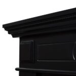 Портал Firelight Bianco 30 черная эмаль 5
