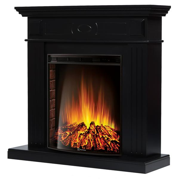 Портал Firelight Bianco 30 черная эмаль 1