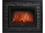 Портал Firelight Loft 30 камень черный, черная эмаль 2