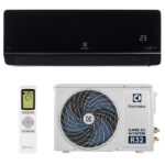 Сплит-система инверторного типа Electrolux Onix Super DC EACS/I-24HIX-BLACK/N8 комплект 12